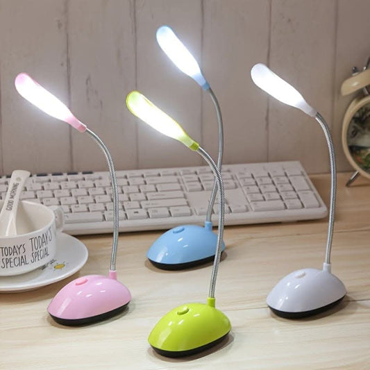 Portable LED Mini Desk Lamp, Battery Powered