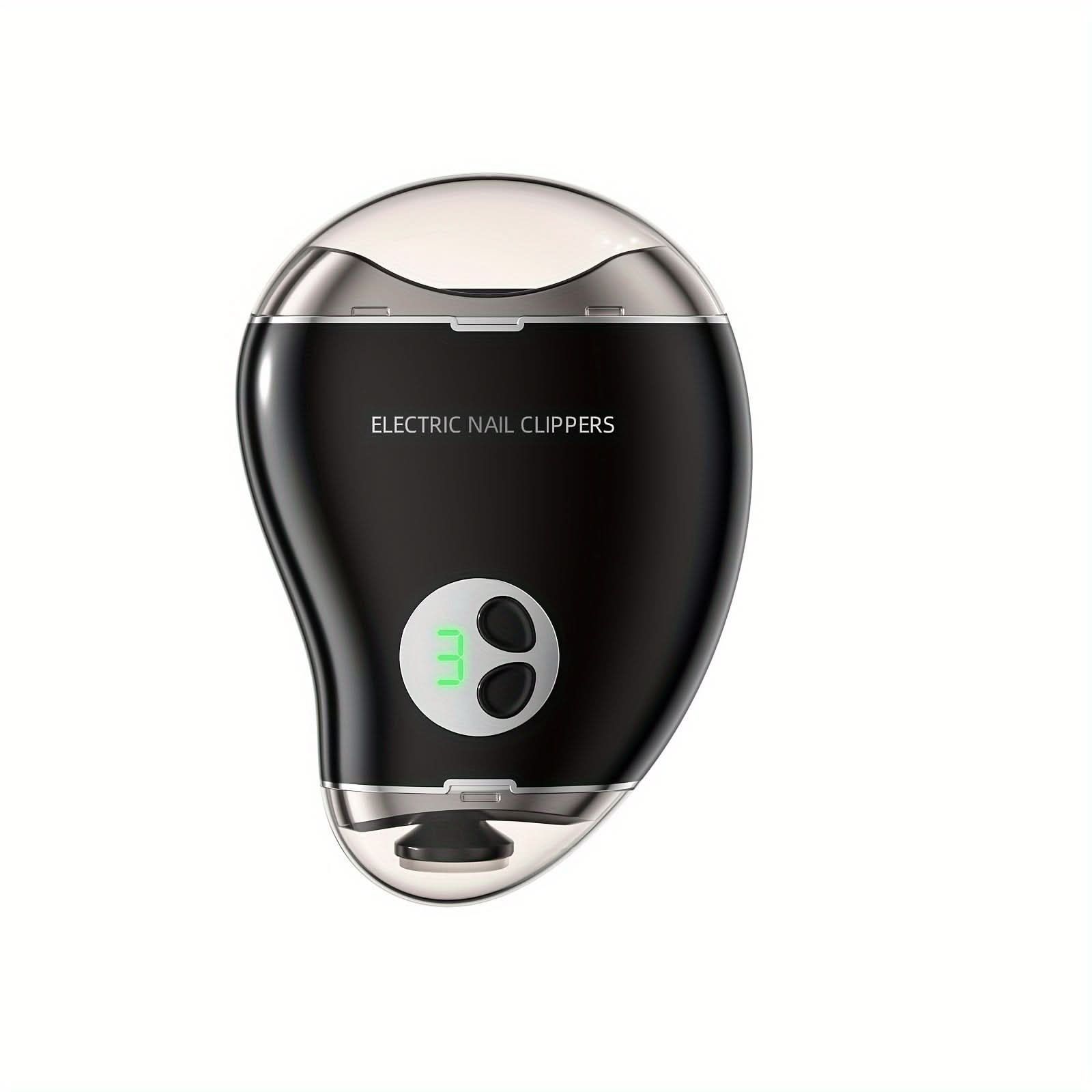 2-in-1 Electric Nail Clipper & Grinder Tool – Rechargeable Nail Trimmer