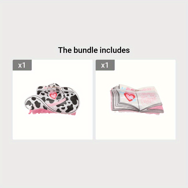 Cute Cartoon Donut Cupid Hair Claw
