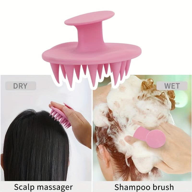 Soft Touch Silicone Scalp Massager Brush