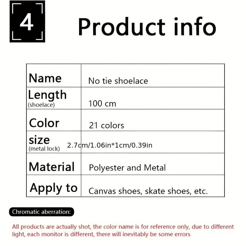 No-Tie Shoelaces with Adjustable Buckles – Easy-On Fit For Sneakers & Sports Shoes