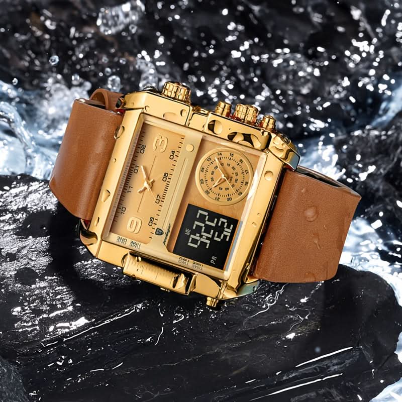 Men's Fashionable Square Quartz Wrist Watch