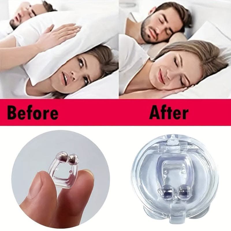 Pack of 3 Silicone Anti-Snoring Device Set for Better Sleep