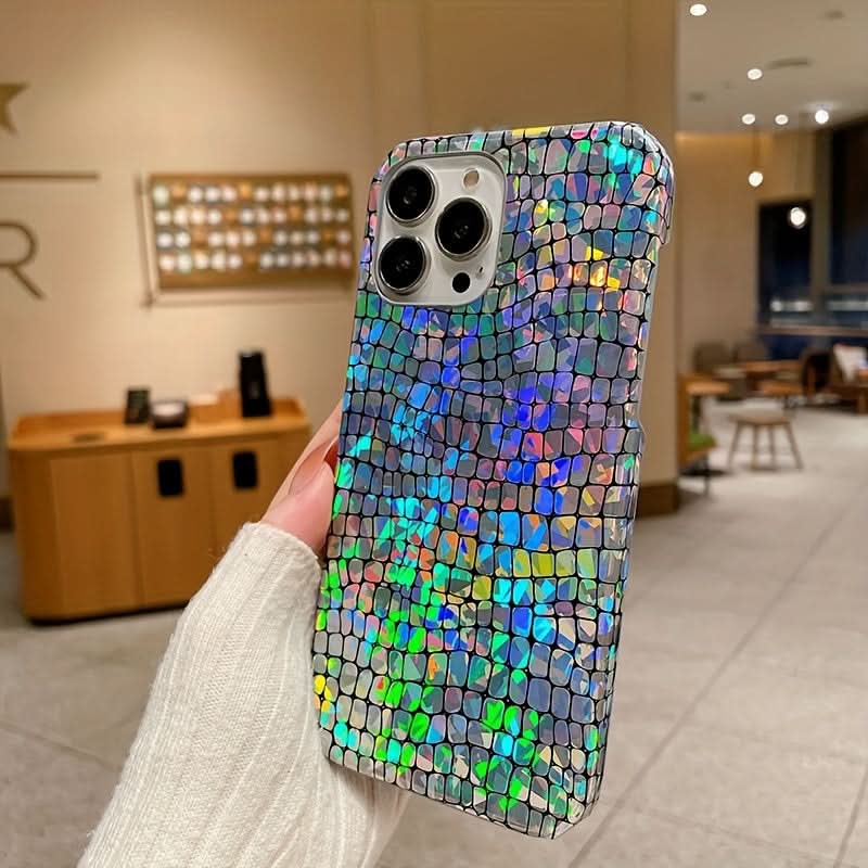 Luxury Laser Clear PC iPhone Case