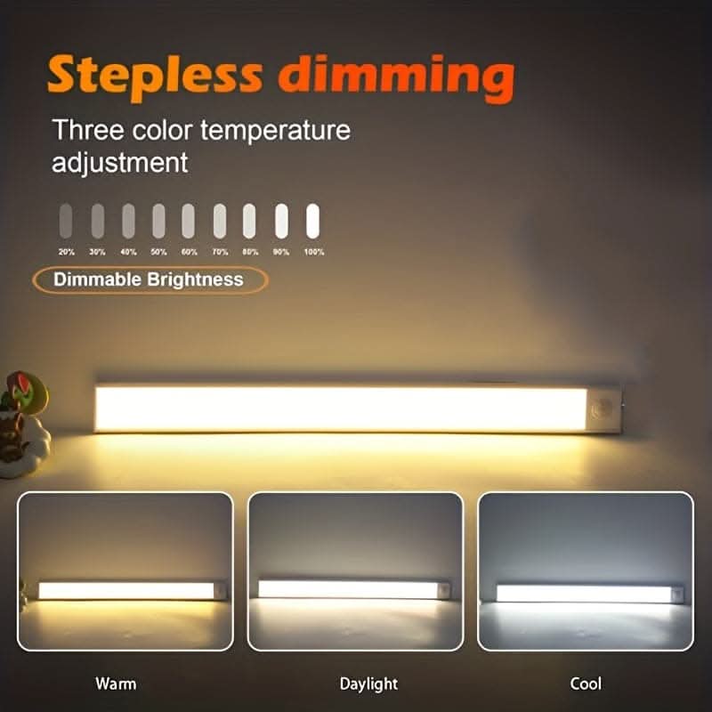 Motion-Activated LED Cabinet Strip Light