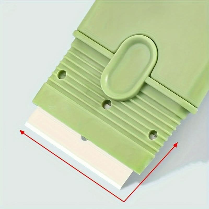 Mini Spatula Scraper with Protective Cover – Double-Ended Portable