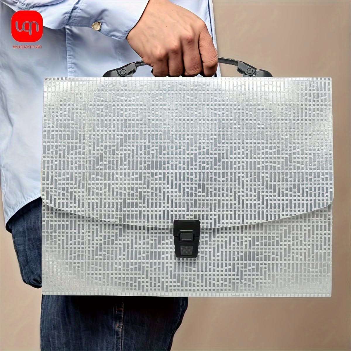 Modern Waterproof A4 Accordion File Organizer, Multi-Layer Document Holder