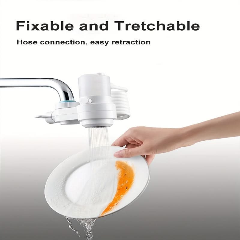 Dual-Function Pet Faucet Foamer Dispenser