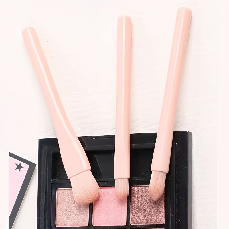 4-in-1 Mini Travel Makeup Brush – Portable