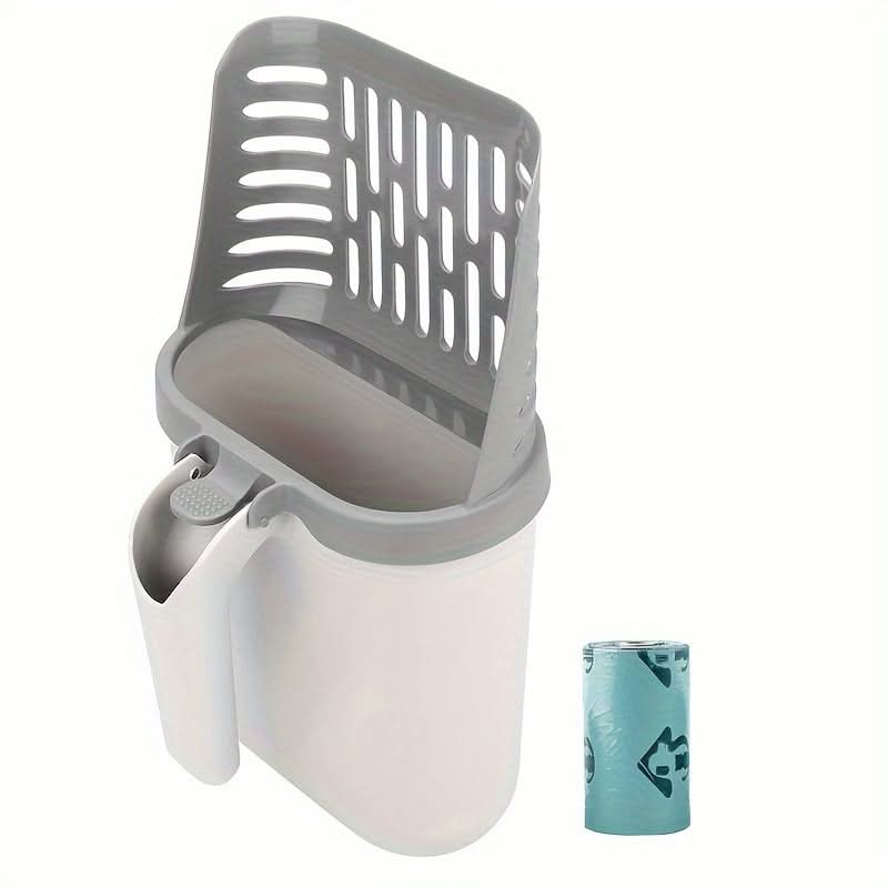Cat Litter Scoop with Bag Holder