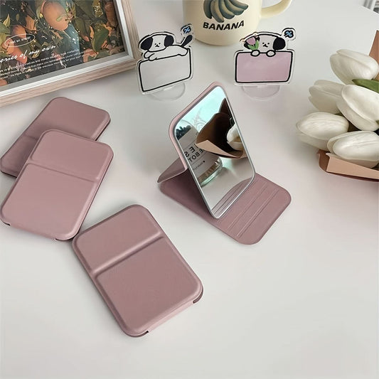 Elegant Portable Folding Makeup Mirror- for Desk & Travel