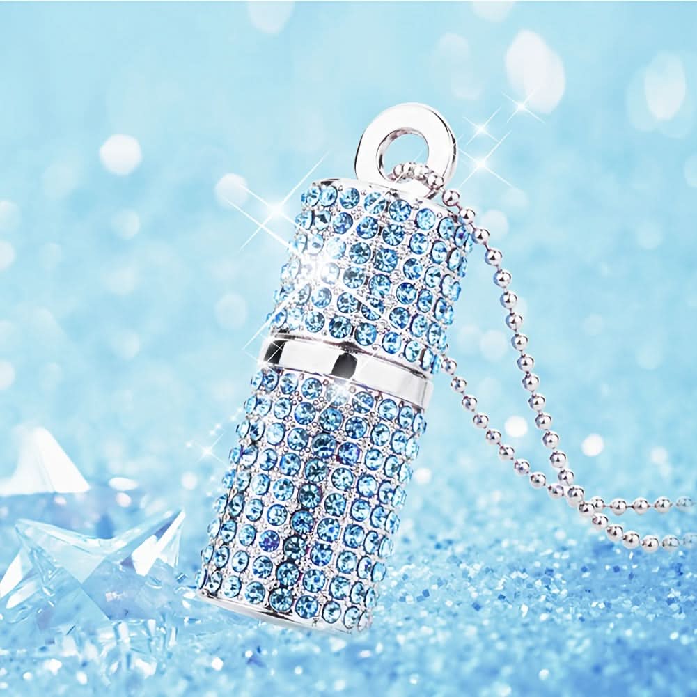 Blue Crystal USB 2.0 Flash Drive - 64GB