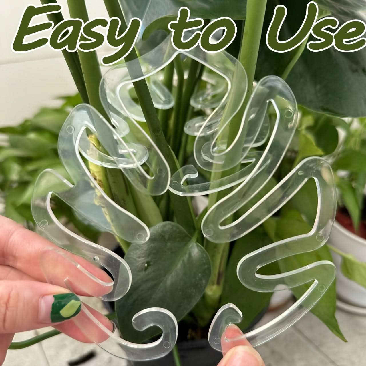 3pcs Adjustable Monstera Plant Support Clips