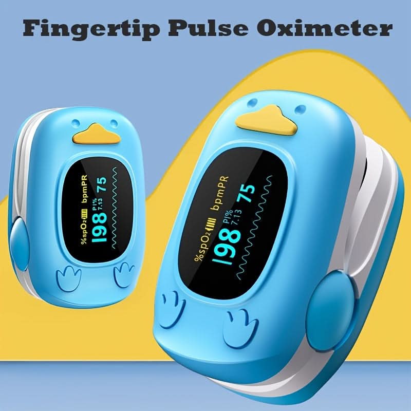 Baby Pulse Oximeter – Portable Finger Oximeter for Oxygen Saturation & SpO2 Monitoring