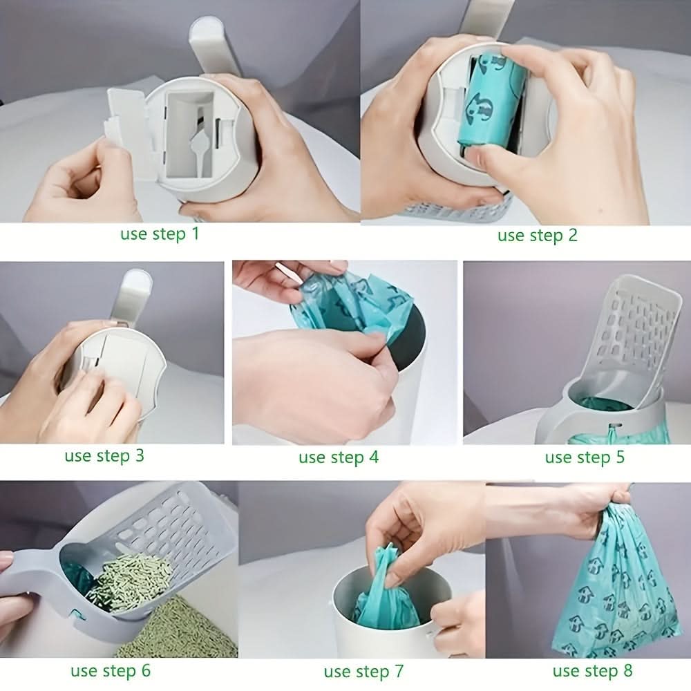 Durable ABS Pet Sifter Scoop for Waste