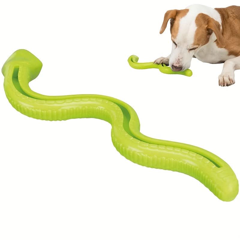 Interactive Snake-Shaped Dog Chew Toy – Dental