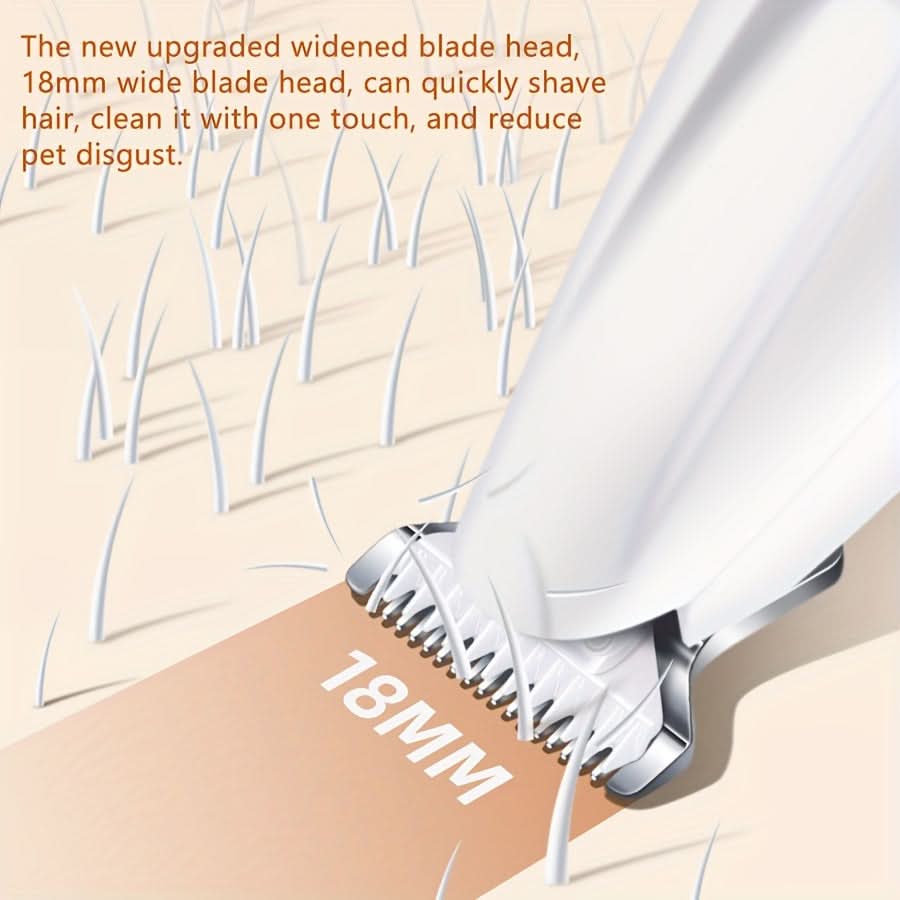 Cat Paw Trimmer with LED Light & Quiet