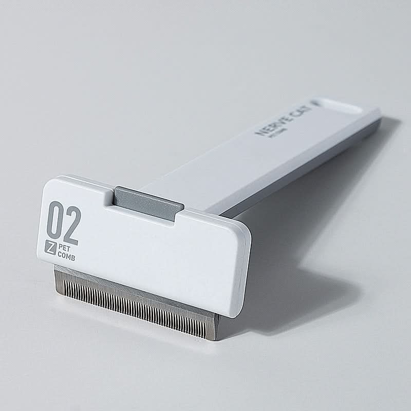 Curved Pet Grooming Comb for Shedding