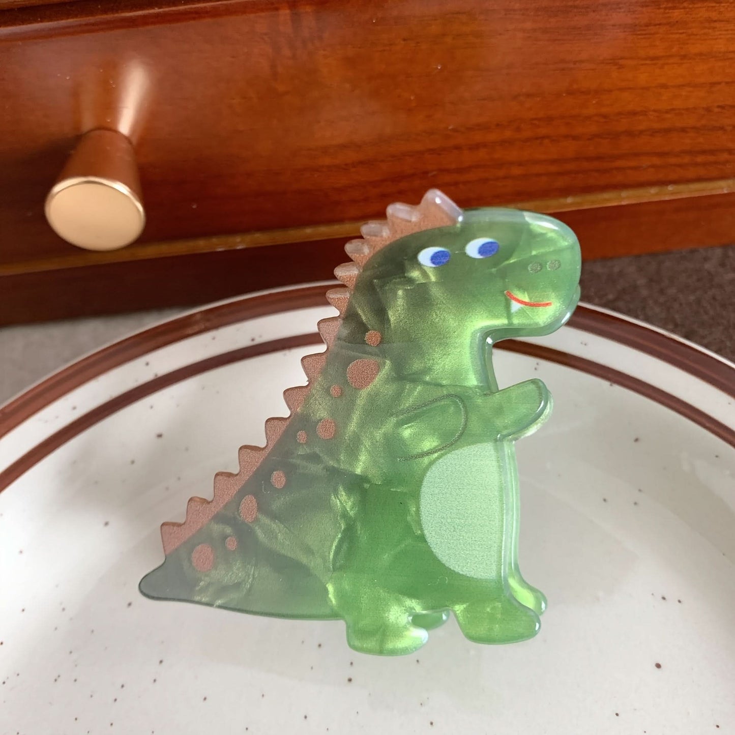 5pcs Cute Dinosaur Hair Claws Set for Women