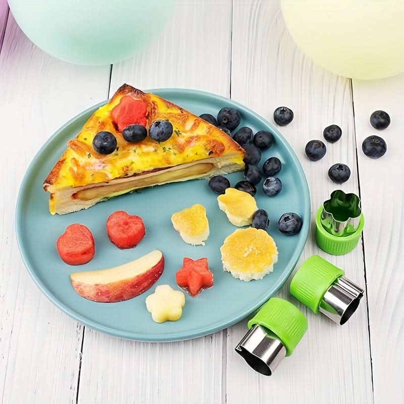 Mini Vegetable & Pastry Cutter Set - 9pcs