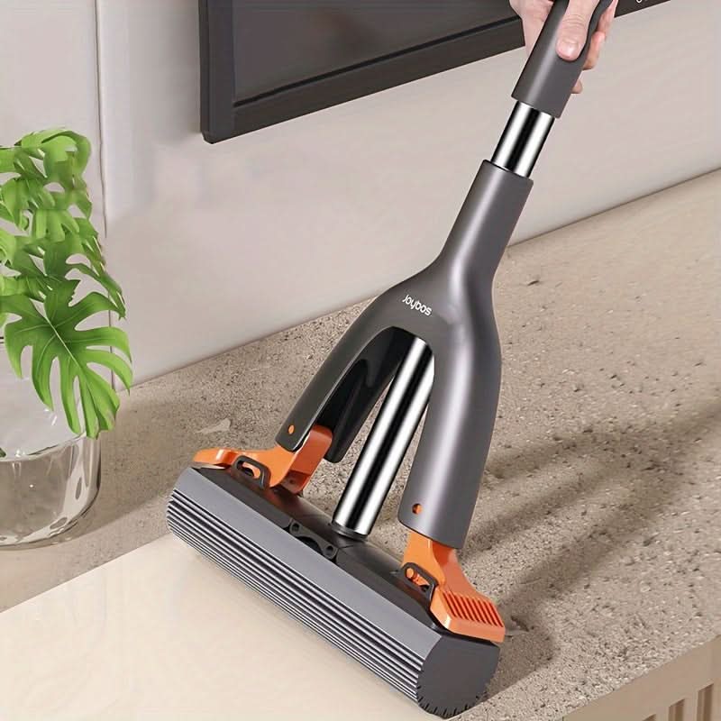 Compact Hands-Free Mini Sponge Mop – Portable, Super Absorbent Cleaning Tool