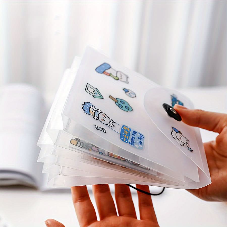 A6 Accordion File Organizer