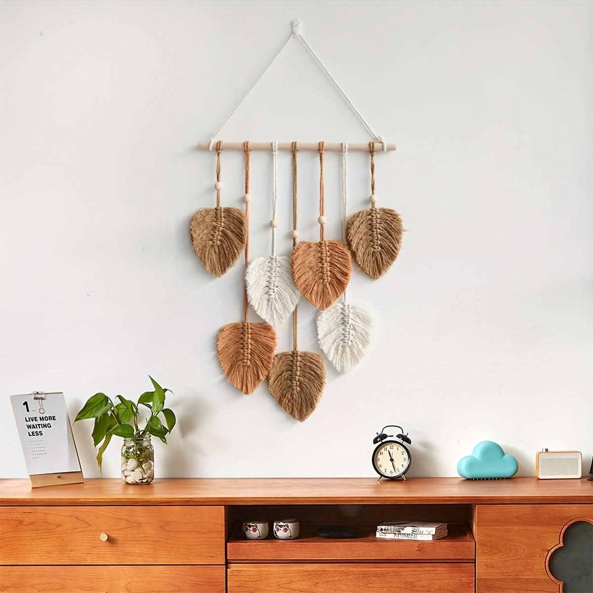 Macrame Jungle Nursery Wall Decor, Boho Safari Art