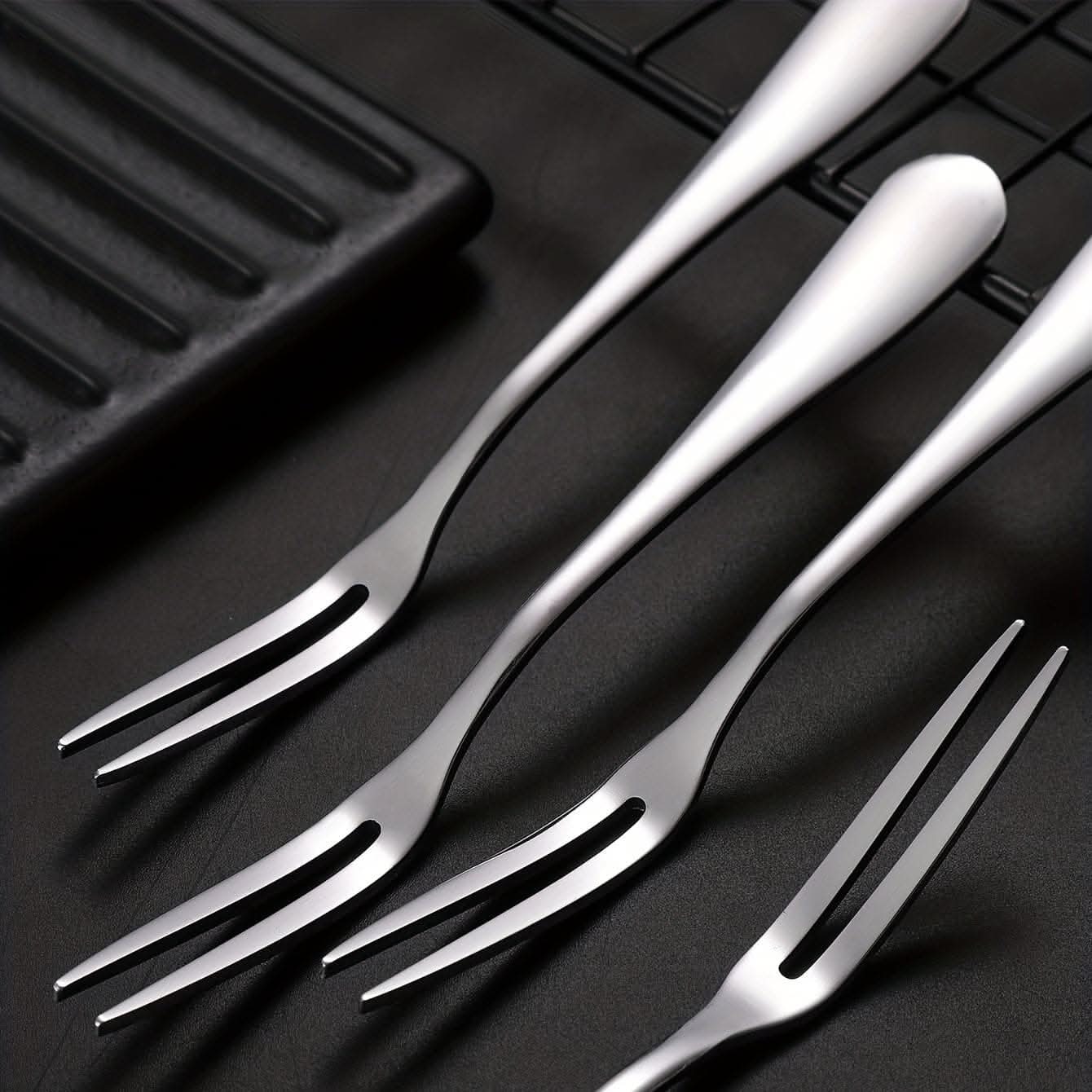 10-Piece Stainless Steel Fork Set