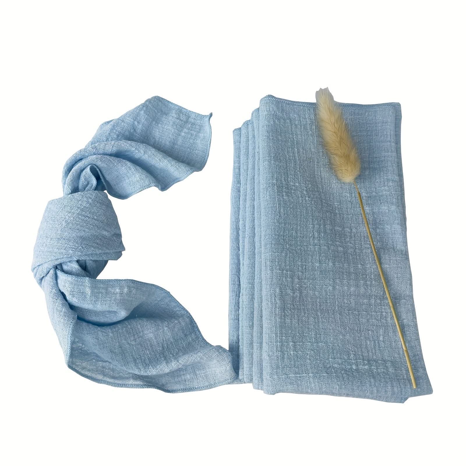 1 pc. Luxury Solid Color Cotton Napkin Set - Elegant & Durable