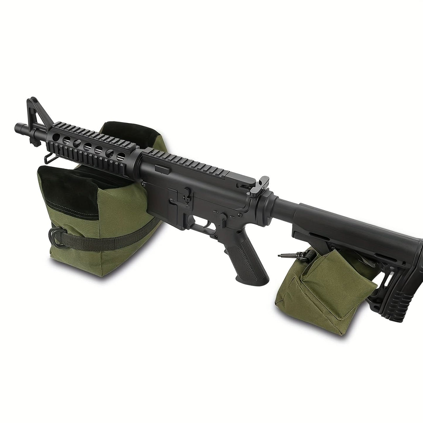 Adjustable Waterproof Rifle Rest Bag – Durable Shooting Sandbag Support