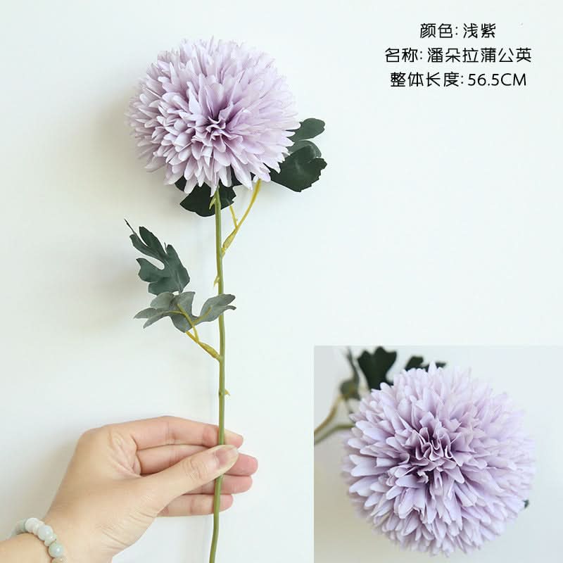 Set of 2 pcs. Dandelion Flower Ball Artificial Bouquet
