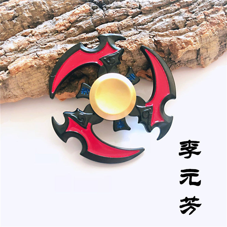 King of Glory Metal Fidget Spinner – Hero Series Finger Toy for Kids & Adults
