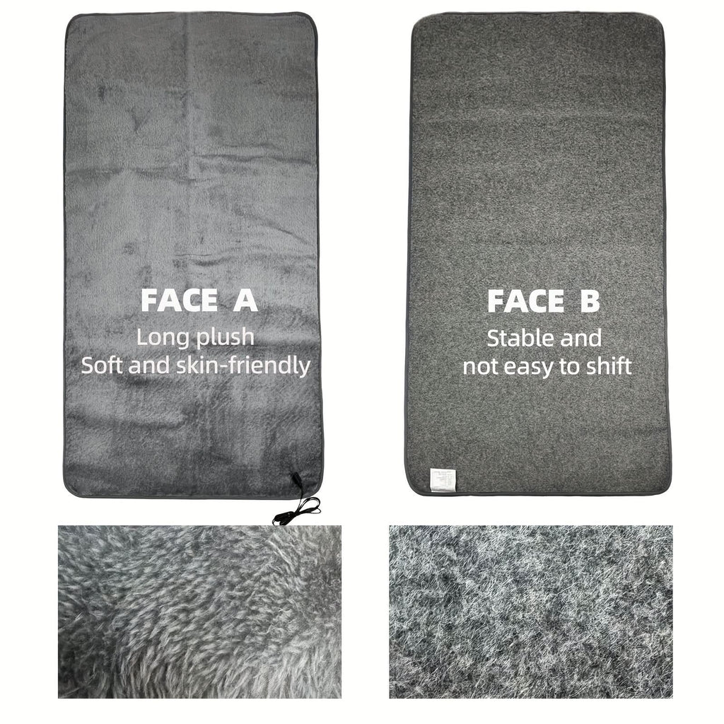 USB Electric Heated Blanket with 5 Temperature Settings