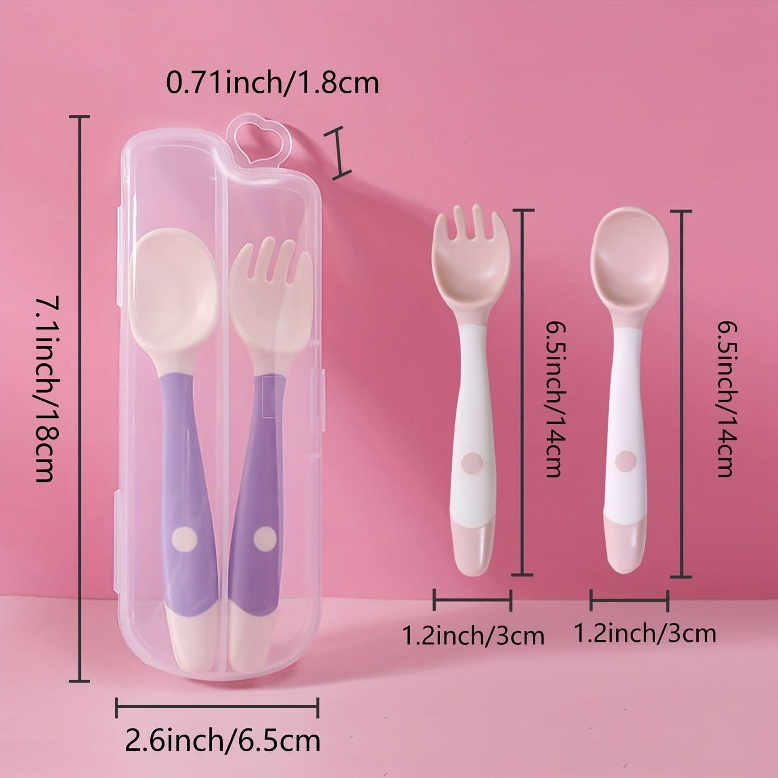 Youngsters Training Fork & Spoon Set with Meal Box