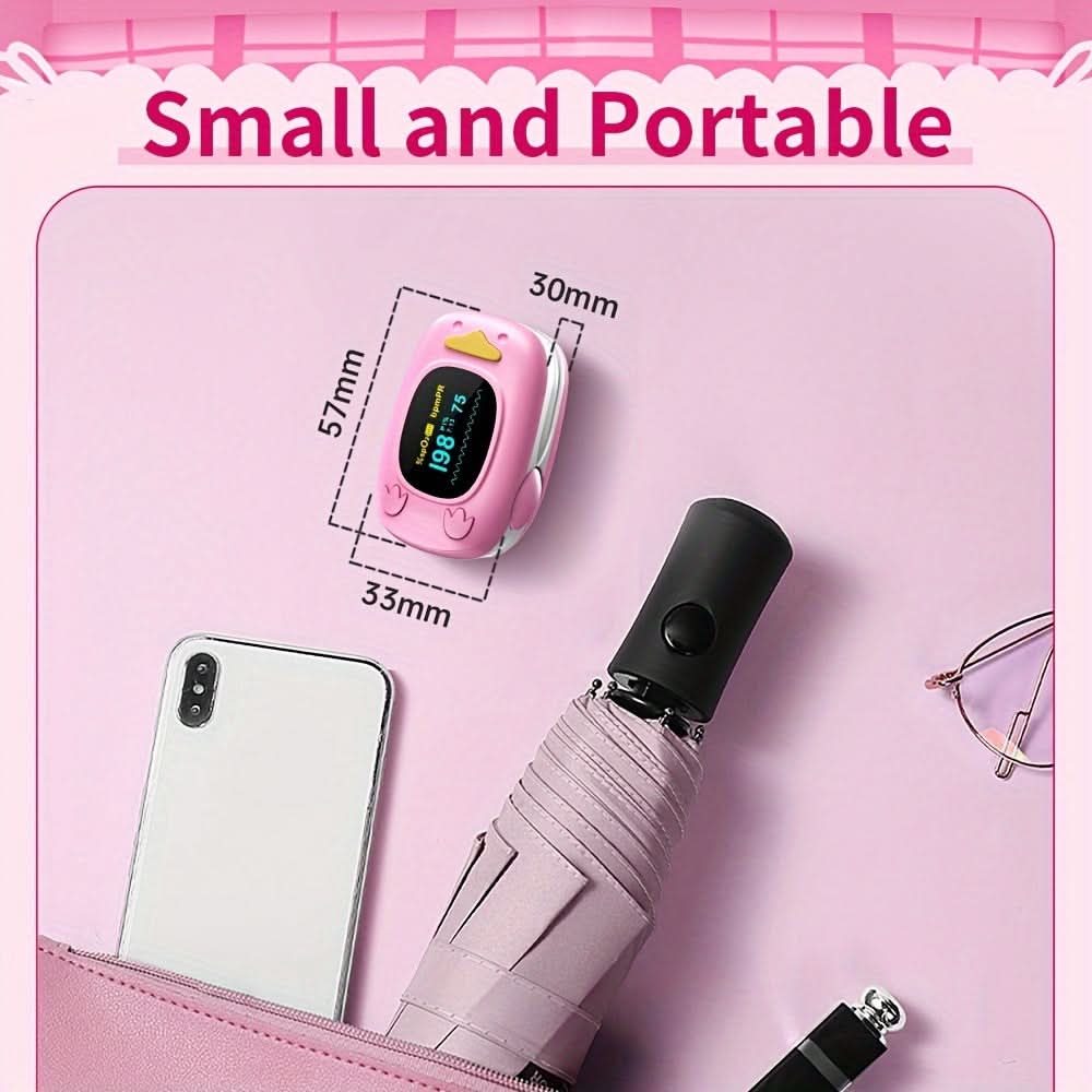 Baby Pulse Oximeter – Portable Finger Oximeter for Oxygen Saturation & SpO2 Monitoring