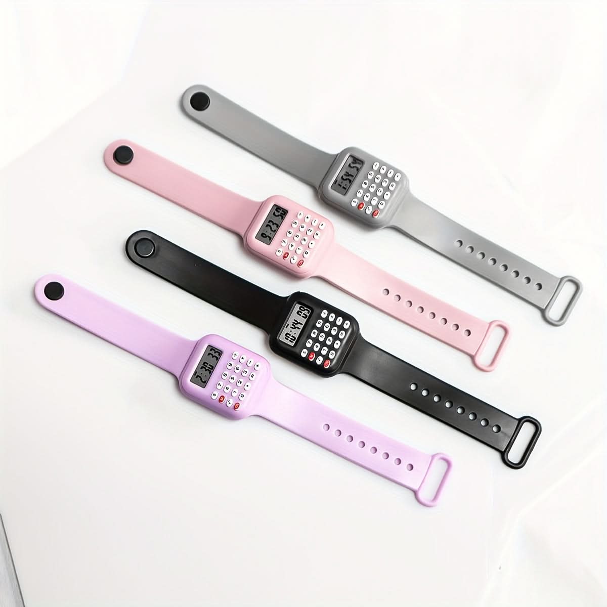 7-Piece Electronic Watch with Calculator & Display