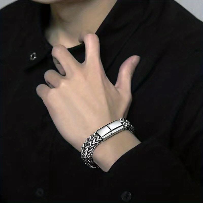 Premium Stainless Steel Braided Bracelet