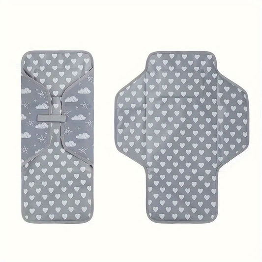 Foldable Waterproof Baby Changing Pad, Travel-Friendly