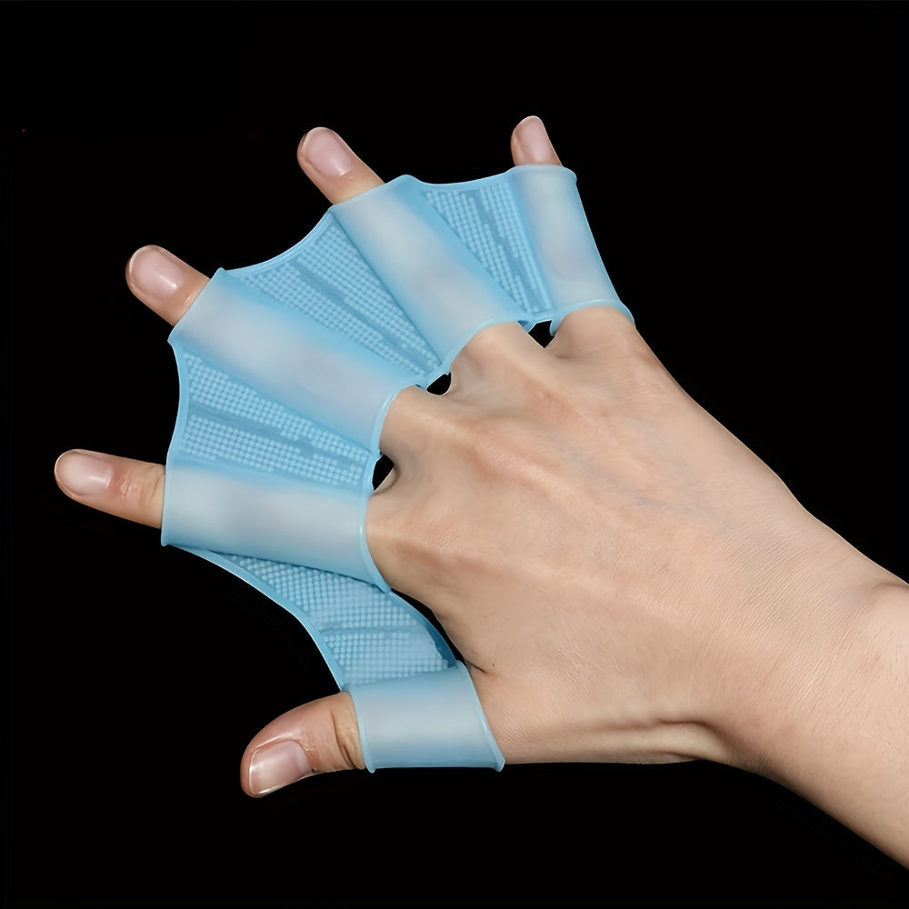 Webbed Aquatic Fitness Paddles for Water Resistance Training, Snorkeling & Aerobics