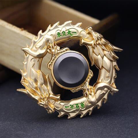 King of Glory Metal Fidget Spinner – Hero Series Finger Toy for Kids & Adults