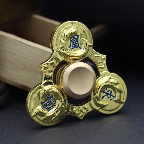 King of Glory Metal Fidget Spinner – Hero Series Finger Toy for Kids & Adults
