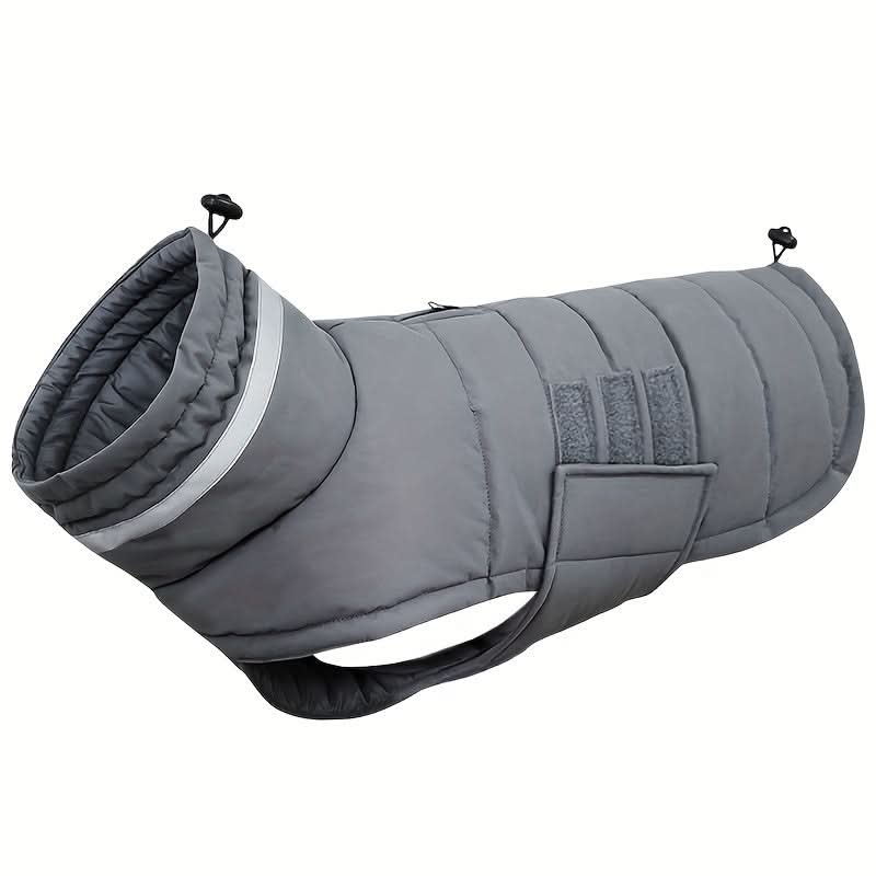 Waterproof Dog Winter Coat with Harness