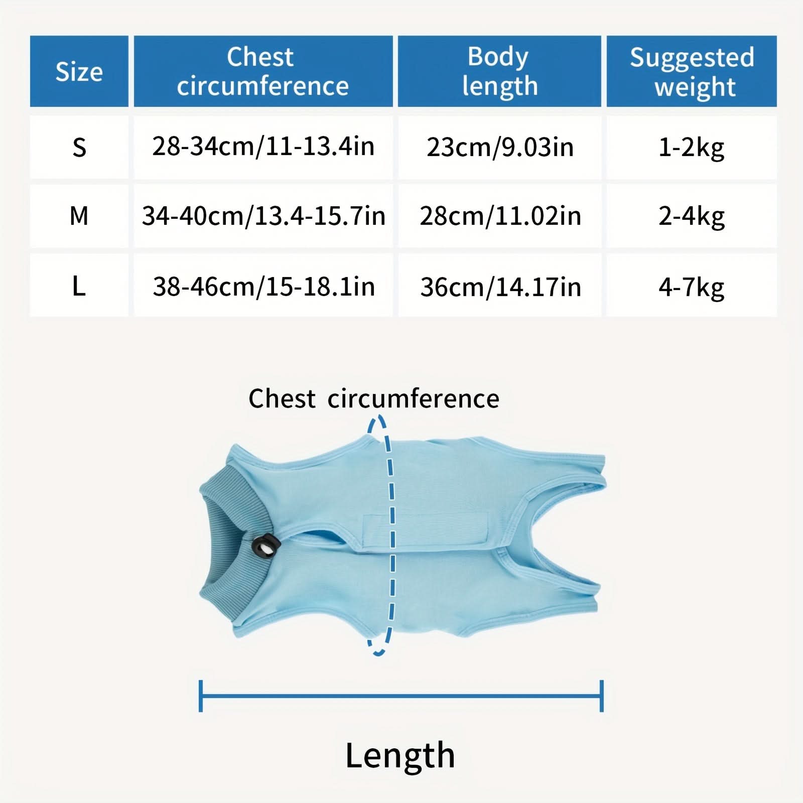 Cotton Cat Recovery Suit – Anti-Lick, Post-Surgery Wear