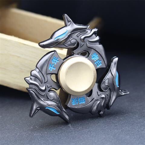 King of Glory Metal Fidget Spinner – Hero Series Finger Toy for Kids & Adults