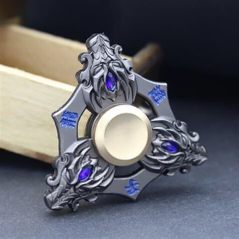 King of Glory Metal Fidget Spinner – Hero Series Finger Toy for Kids & Adults