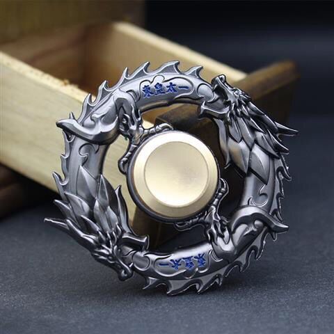 King of Glory Metal Fidget Spinner – Hero Series Finger Toy for Kids & Adults