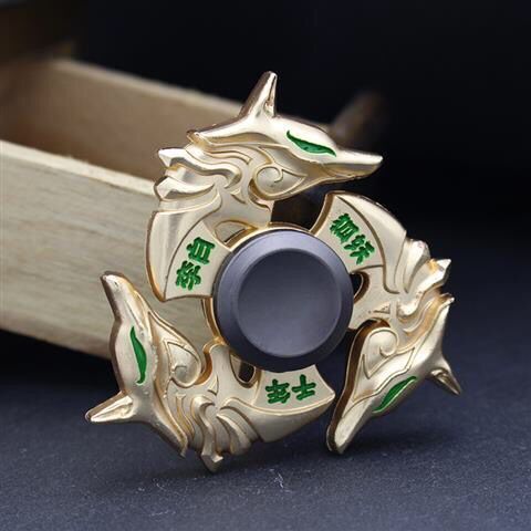 King of Glory Metal Fidget Spinner – Hero Series Finger Toy for Kids & Adults
