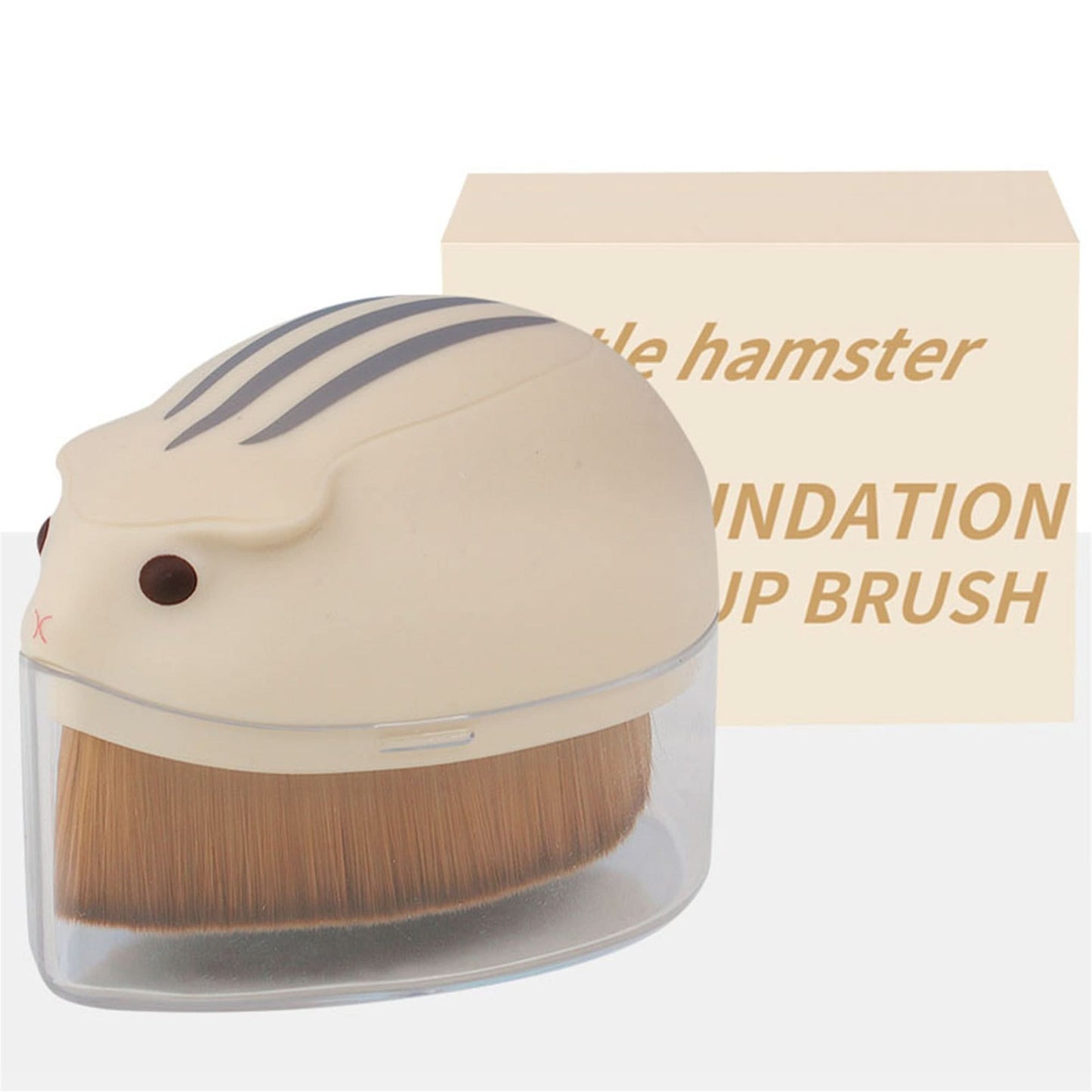 Cute Hamster Foundation Brush for Liquid, Powder & Cream