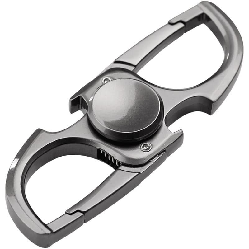 Stainless Steel Fidget Spinner Keychain – Stylish & Durable Car Key Ring