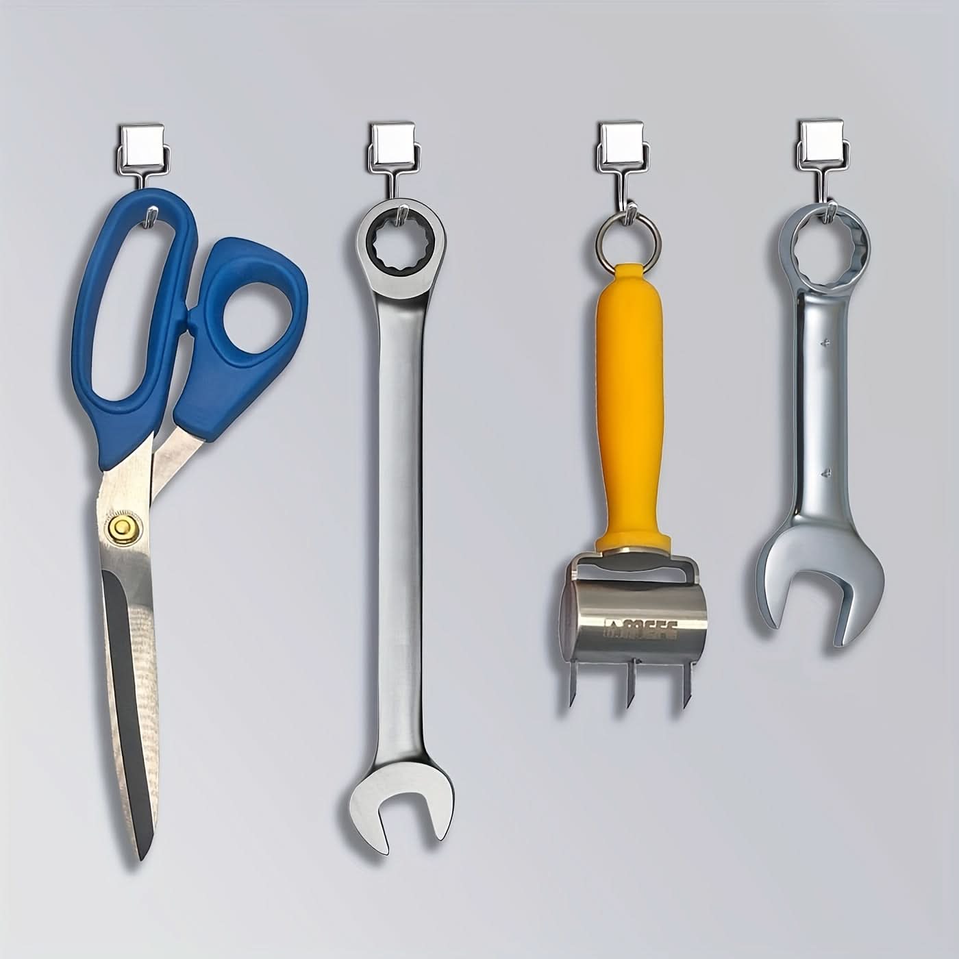 Heavy-Duty 14lbs Magnetic Hook-Rust-Resistant Wall Mount
